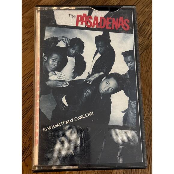 The Pasadenas To whom it May Concern cassette tape 1989 hip hop funk soul rare - Picture 1 of 3